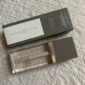 Complex Culture Power Pose Lipgloss in Clear BNIB
